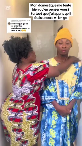 Réponse à @Le Couple Cotonou mon domestique @FENTY  je t’aurai un jour 