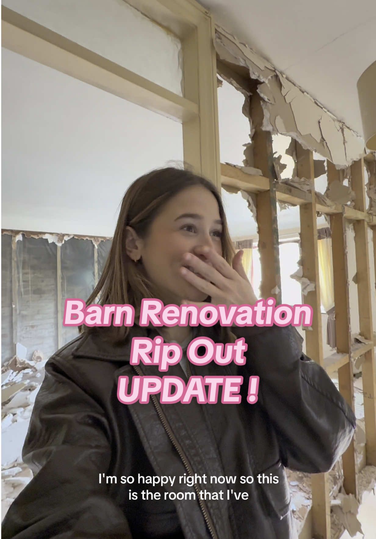 Replying to @Emma guys !!! This is toooo exciting ! #houserenovation #barnconversion 