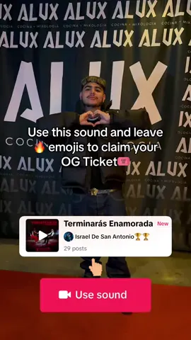 Leave 🔥 Emojis to claim your Og Ticket🎟️‼️ #fyp #viral #parati #regionalmexicano #corridos #upcomingartist #xavi #pesopluma #music #musica 