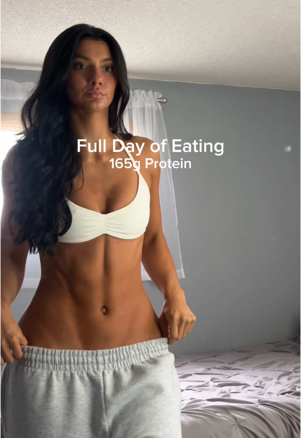 Everything I ate yesterday.. mini cut edition  As always I love to focus on mostly whole foods and keep my protein intake high!! Breakfast • 3 chicken breakfast sausage • 2 eggs • 2 pieces of protein banana bread  (made w/ @KodiakCakes) Lunch - steak tacos • Corn, jalapeno, red onion mixed w/ Greek yogurt • Sirloin steak • @Mission Foods Zero tortillas  • Kraft fat free mozzarella  • @Trader Joe's Green Dragon Hot Sauce  • Polar Seltzer raspberry limoncello  Dinner • Grilled chicken thigh • Grilled corn on the cob • @Sweet Baby Ray’s BBQ sauce • Orange Snack • Chocolate fudge @Yasso Frozen Greek Yogurt bar ✨🦋🫧 Full fit is from @DFYNE  code CLAIREK to save🫶🏼 #fdoe#caloriedeficit#highprotein#Fitness 