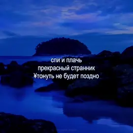 спи и плачь прекрасный странник // #meowpersss #lyrics #такприятнонаграждала #ароматомятвойвоздух #спииплачь #прекрасныйстранник #утонутьнебудетпоздно #остров #мы 