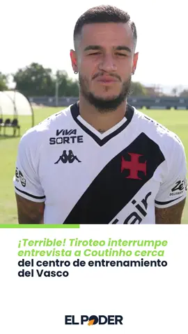👉🏼Durante una entrevista a Philippe Coutinho en el centro de entrenamiento del Vasco da Gama, se escucharon disparos en las inmediaciones que obligaron a interrumpir la grabación en dos ocasiones.  🇧🇷El hecho ocurrió en Cidade de Deus, zona oeste de Río de Janeiro, y evidenció nuevamente los riesgos de seguridad que enfrentan los clubes brasileños.