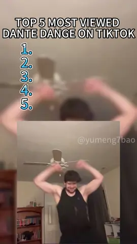 Top 5 most viewed Dante dance 🔥#top5 #dante #dantedance #dance #trend #trending #sound #viralsound #viral #fyp #fy #tiktok 