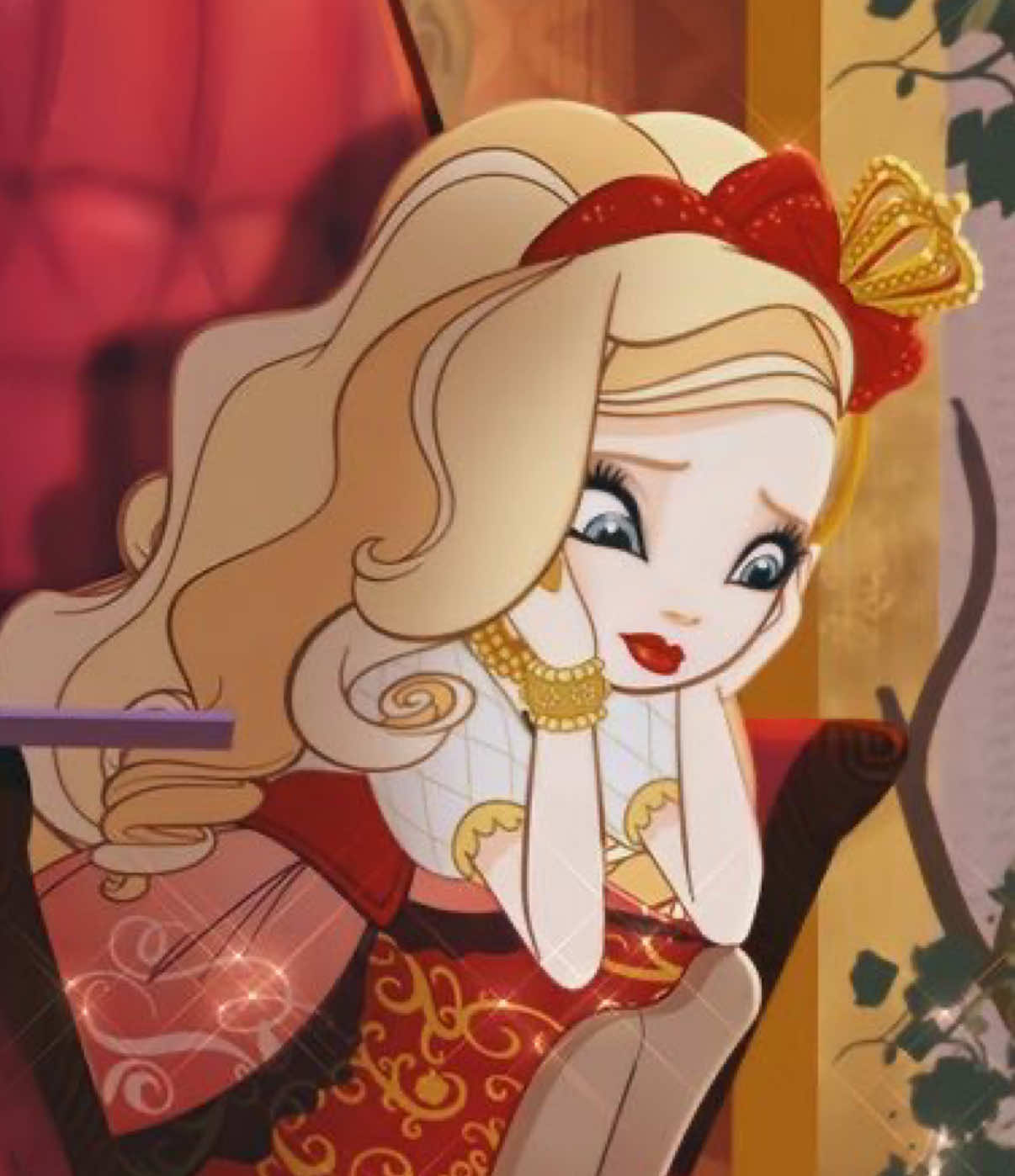 #APPLEWHITE / girl just wants her happily ever after, I get it 😭 #eah #applewhiteedit #everafterhigh #fyp 