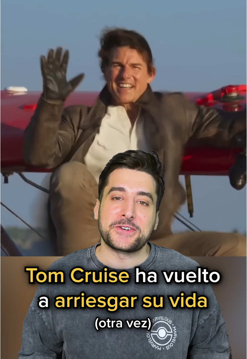 Las dos escenas más peligrosas de Misión Imposible: Sentencia Final  #tomcruise #misionimposible #cine #cineentiktok 