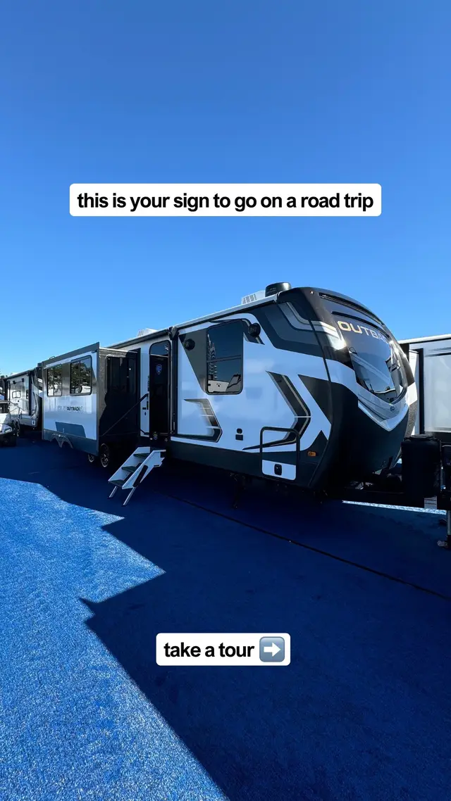 the road’s not gonna trip itself @Keystone RV Company #rvtiktok #rvlife #rvtok #rvtour 