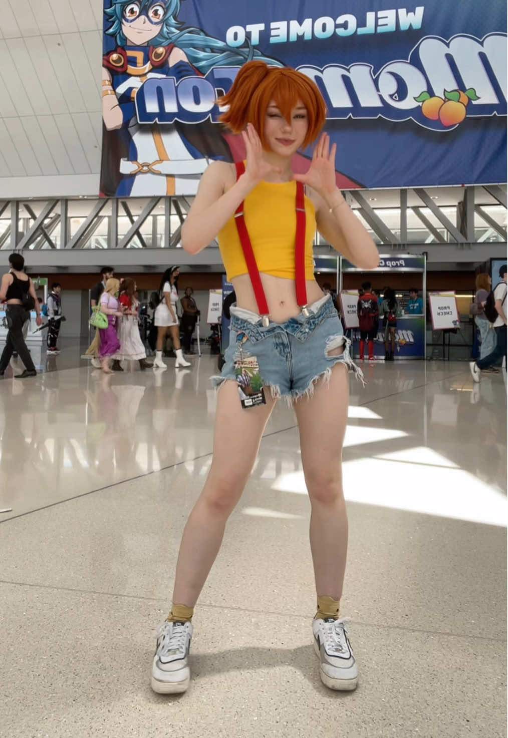 Momocon day 1 as Mistyyy!!! #cosplay #momocon #pokemon #pokemoncosplay #mistypokemon 