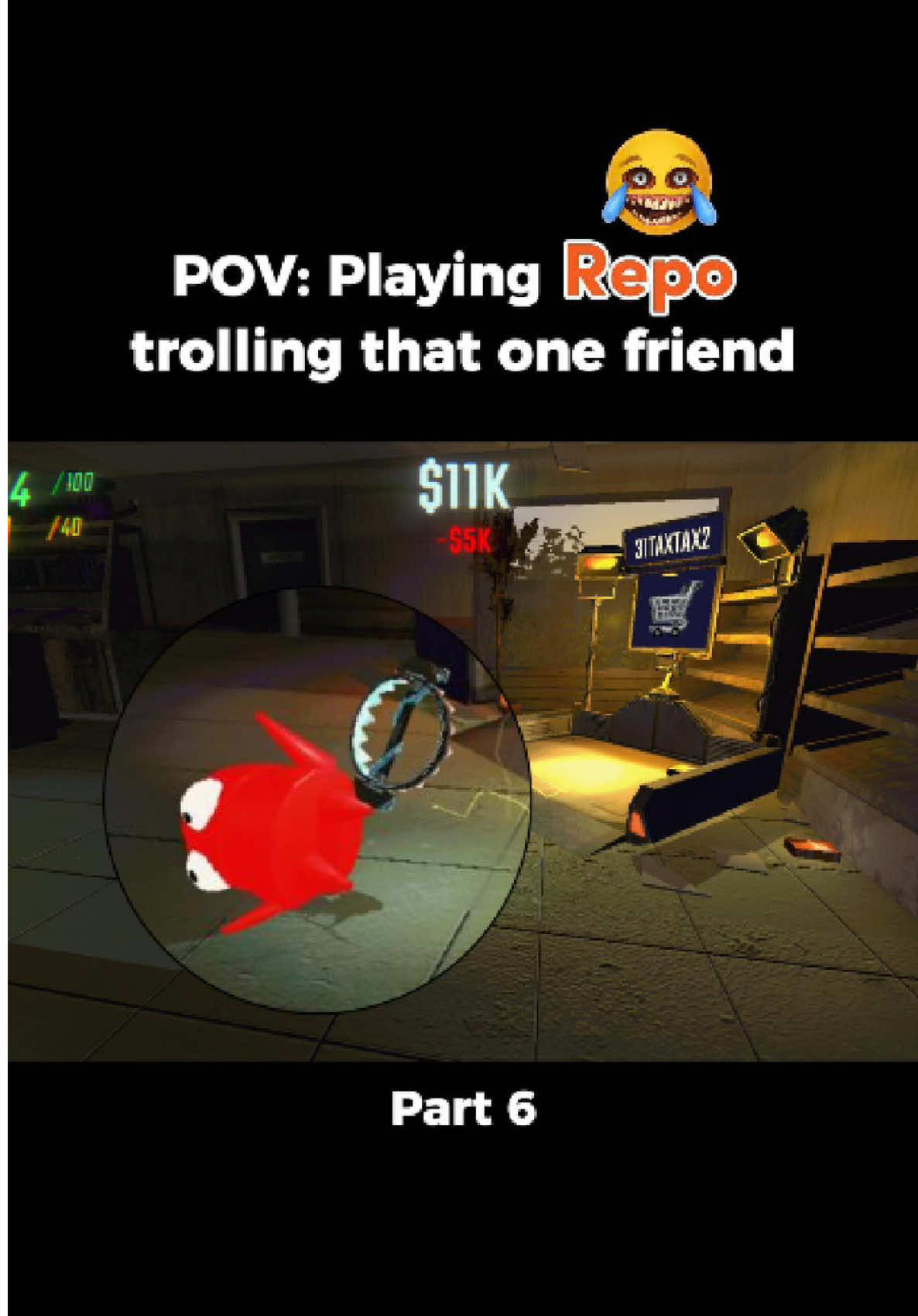 Sorry friend. 😭 #repo #gaming #gamer #horrorgames #horrorgame #game #duo 