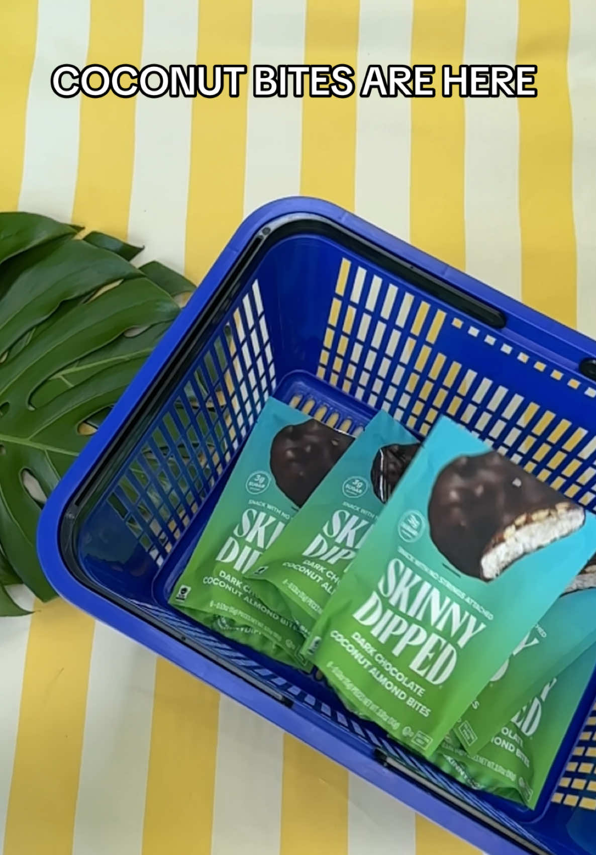 THEY'RE HERE! 🫦🥥  Meet our new Dark Chocolate Coconut Almond Bites loaded with coconuts and crunchy almonds, then dipped them in a thin, rich layer of dark chocolate. See you on @Amazon.