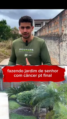 fazendo jardim de senhor com câncer #jardin #jardin #plants 