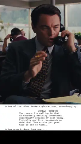 Jordan makes his first sale scene and screenplay from “The Wolf of Wallstreet” 🎬 #WolfOfWallStreet #LeonardoDiCaprio #JordanBelfort #SceneVsScreenplay #ScriptToScreen #MovieScript #FilmDialogue #MartinScorsese #WolfOfWallStreetScene #FilmScreenplay #HollywoodScripts #MovieBreakdown #WolfScene #CinematicScenes #MovieScriptBreakdown #FilmQuotes #SceneStudy #IconicScenes #FilmAnalysis #WolfOfWallStreetClip