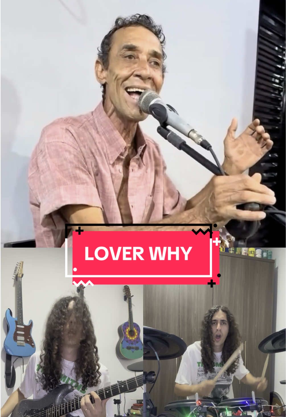 @Jota Nunes Oficial - Lover Why Nesse vídeo estou usando:  Guitarras @SEIZI GUITARS  Bateria e baquetas @baquetascibanez_xpropercussion  Interface @NEW LIVE INTERFACES  #loverwhy #anos80 #80s #meme #memes #brasil #cover #remix #foryou #viral #guitarra #batera #musica #musico #rock #pop #guitar #music #romantico #xpropercussion #cibanez #baquetascibanez 