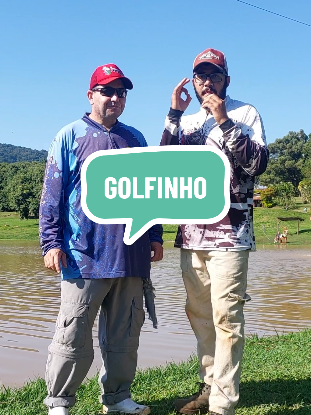 Ele pescou um golfinho... #pesca #pescaria #fishing 