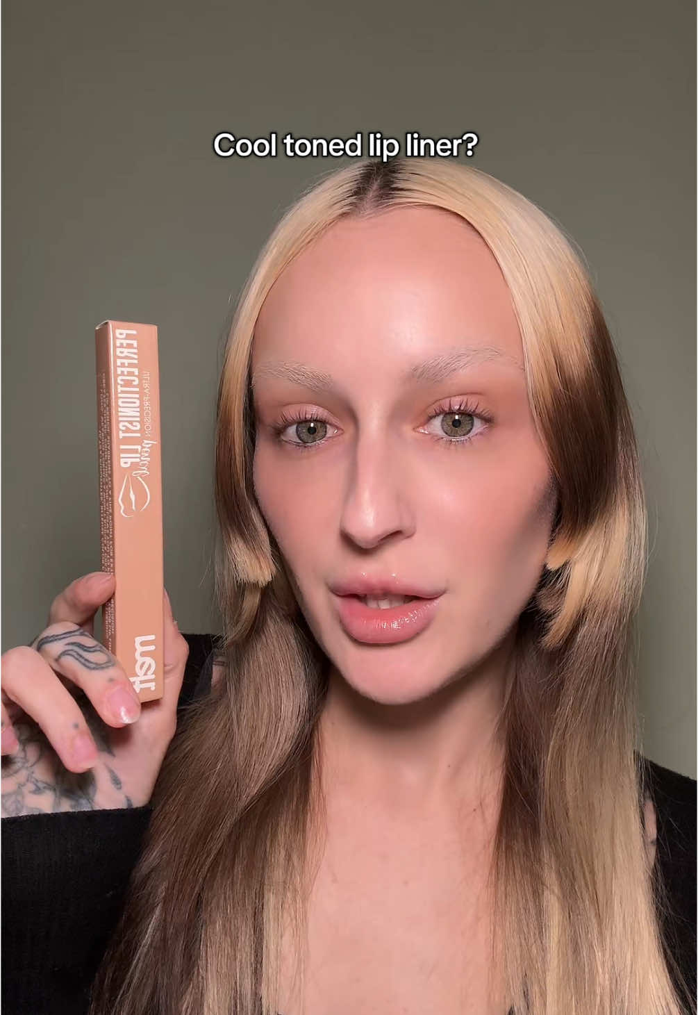 @meltcosmetics Bare lip liner try on #makeup #beauty #lipliner 