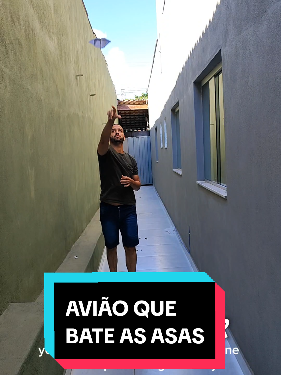 Episódio 4 - Avião que bate as asas igual uma borboleta #viral #foryou #fy #tutorial #aviaodepapel 