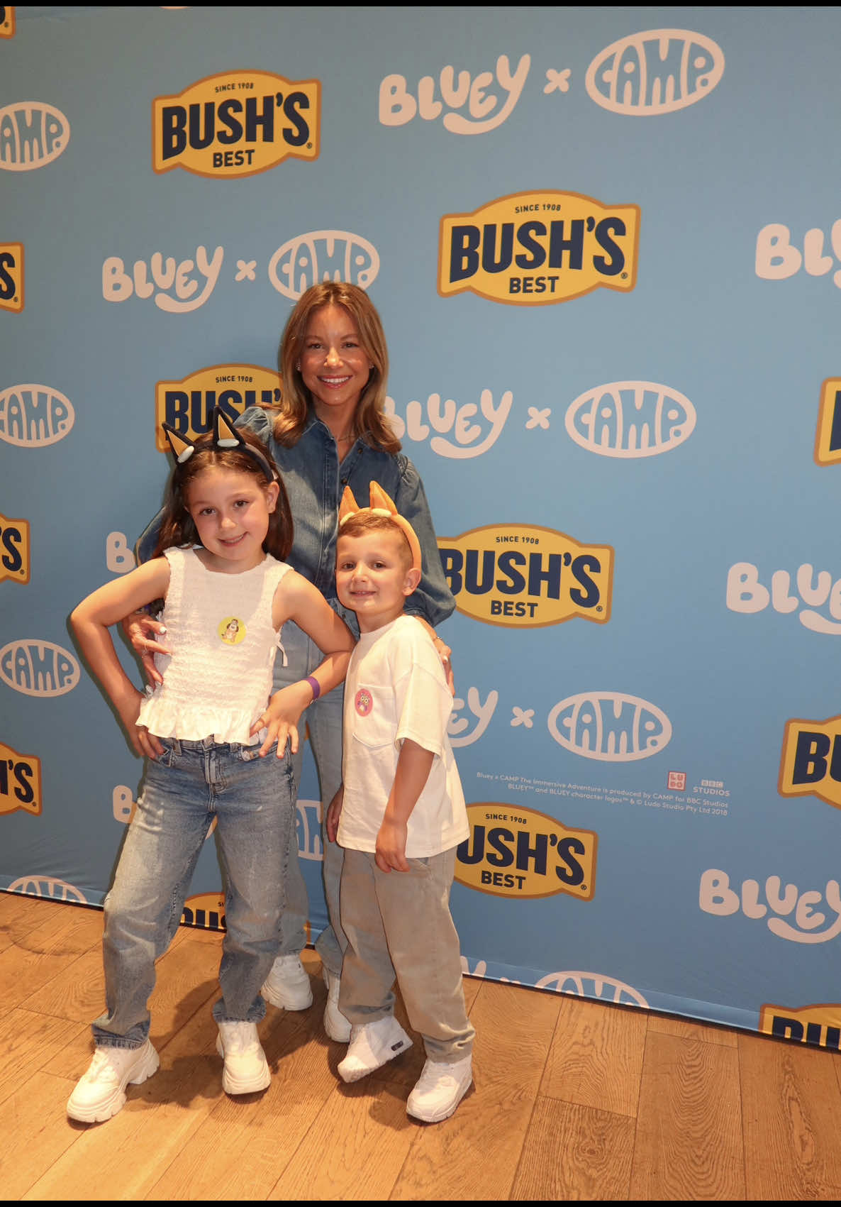A fun day with @Bush’s Beans exploring Bluey’s house and enjoying the new Bush’s Bluey Baked Beans #BushsBeansPartner @Bluey  