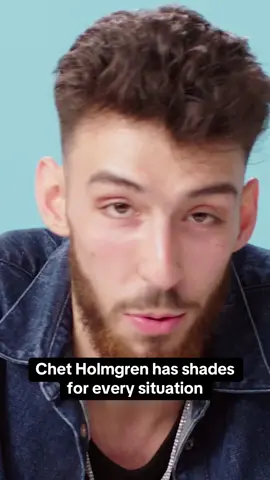 😎 #chetholmgren #okc #okcthunder #NBA #basketball 
