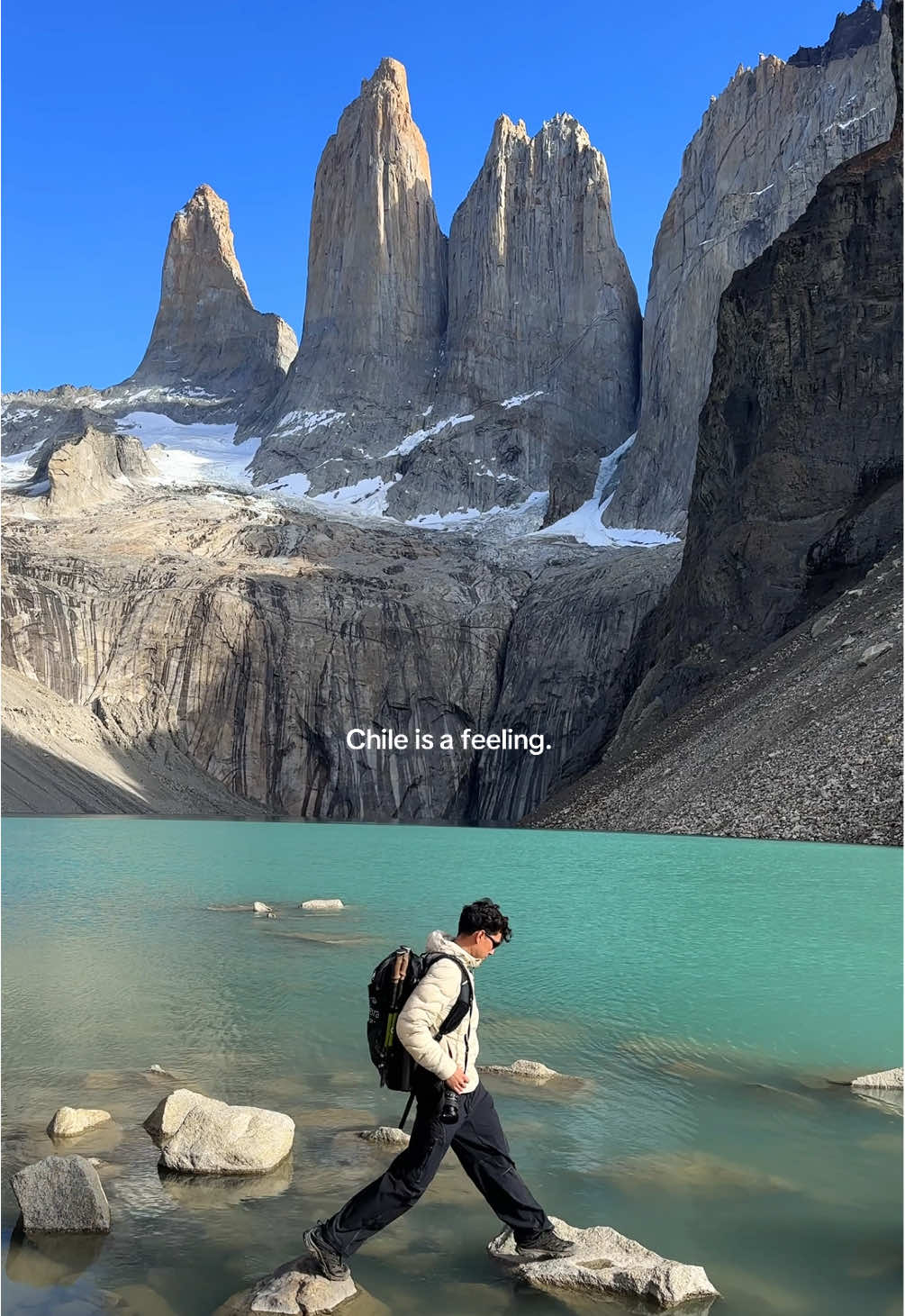 Magical Chile, with @Tierra Hotels ✨ It’s no surprise that both their Patagonia and Atacama properties were recently named amongst the 500 best hotels in the world by @Travel + Leisure  These are not just places to stay, they are destinations in themselves, seamlessly woven into the landscape.  Think: restorative spa areas overlooking grazing guanacos, snow-dusted peaks calling in the distance. Aperitivos timed perfectly, alongside a sunset vista and crackling bonfire.  When adventure did call, Tierra’s expert guides knew best - crafting tailored itineraries and sending us on excursions that blew us away, day after day.  From glaciers to the altiplano, Chile left its mark. But to experience it in this way - unforgettable! 🇨🇱🤍 ———————— #chile #tierrahotels #tierrapatagonia #tierraatacama #travel #patagonia #atacama #torresdelpaine #beautifuldestinations #southamerica #chiletravel 