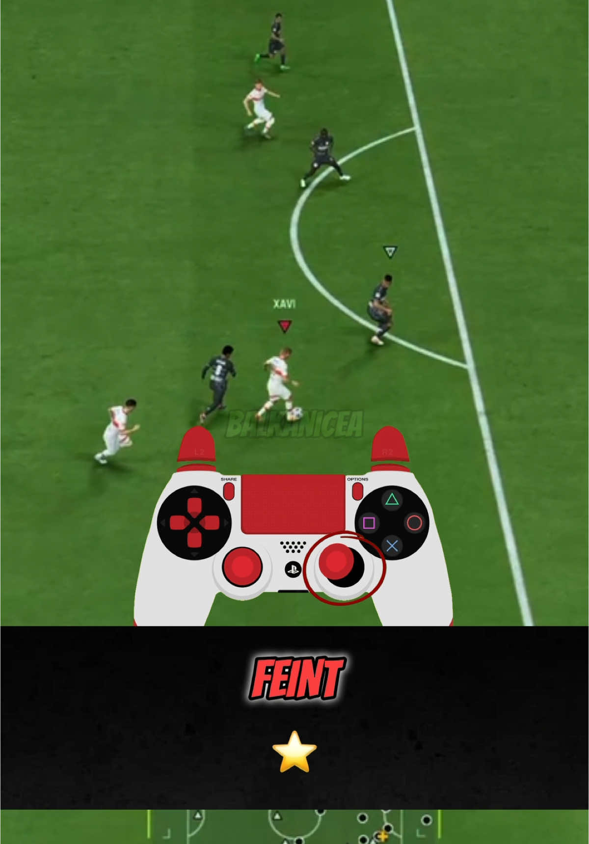 Is this the easiest and best body feint skill in FC25!? 💪🏼 #EAFC25 #FC25 #ultimateteam #skill #tutorial #balkanicea 
