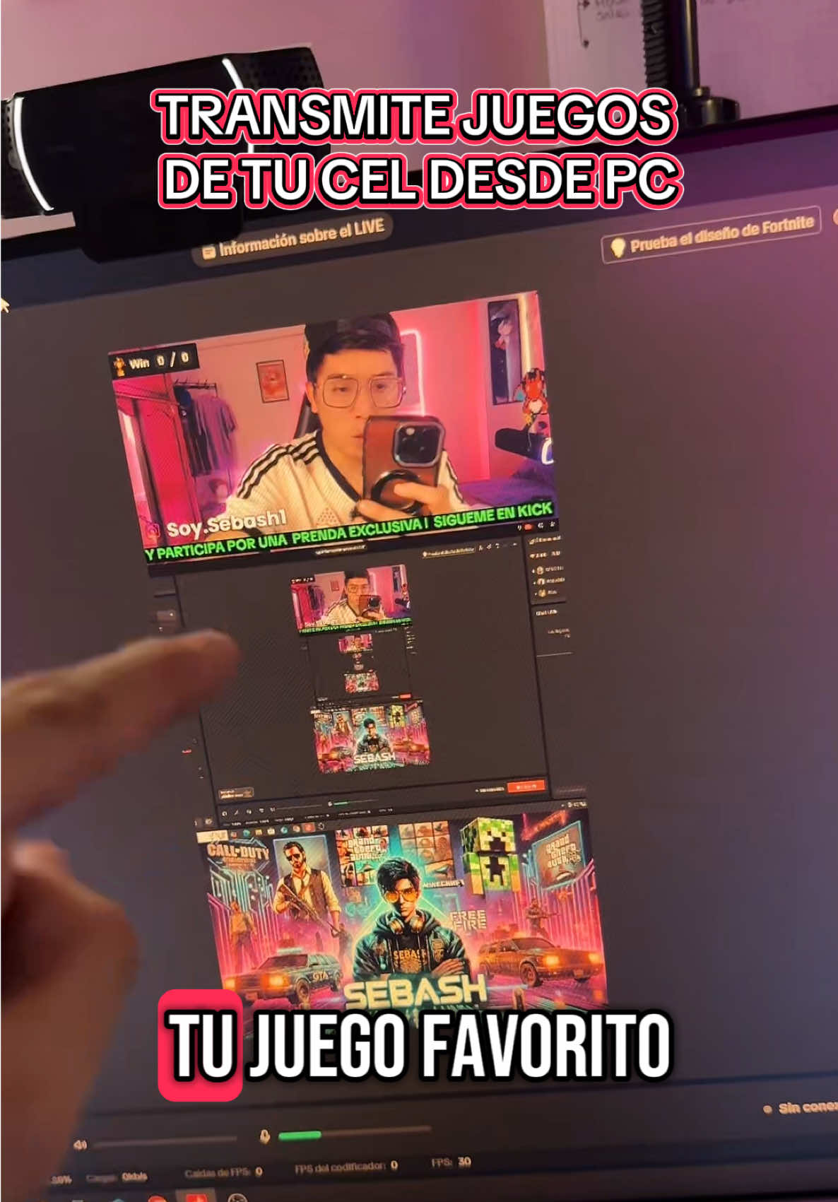 🚨TRANSMITE JUEGOS DE TU CELU EN PC🚨  #tiktoklivestudio #LIVEIncentiveProgram #LIVEInteraction #tiktoklive #live #livetiktok #tips #tipstreaming #streaming #freefire #juegocelular 