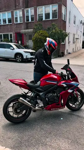 Honda Cbr650r, Full Arrow gp-pro exhaust Cold Start. no silencer #motorcycle #cbr #honda #arrowexhaust #sportbike #coldstart #asmr 