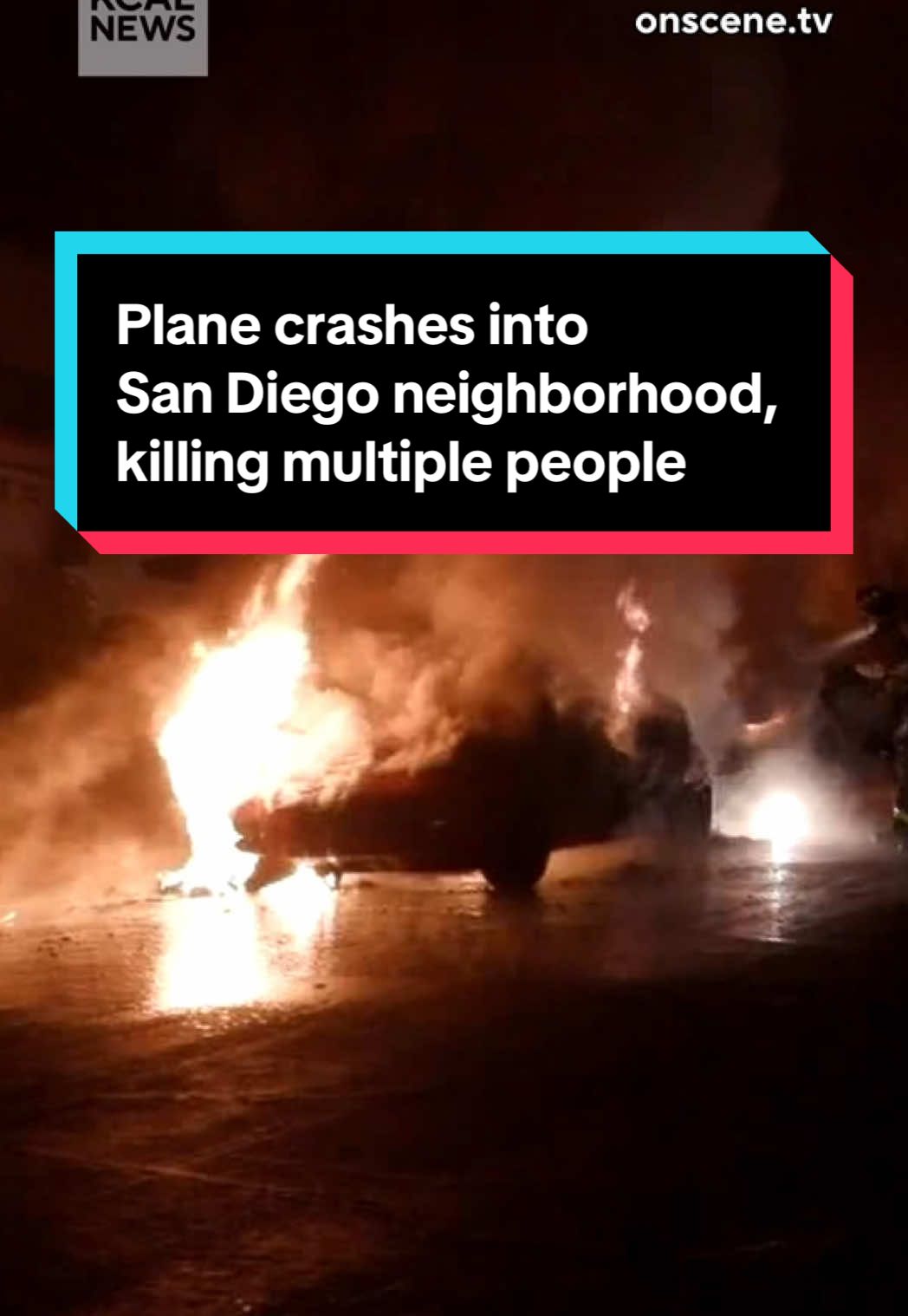 A small plane crashed into the San Diego military housing neighborhood of Murphy Canyon early Thursday morning, leaving multiple people dead, at least eight others injured and nearly 100 people displaced. The aircraft, a privately owned Cessna 550 plane, can hold up to 10 people. And while at least two people are confirmed to have been killed in the crash, San Diego Assistant Fire Chief Dan Eddy says investigators are still working to confirm exactly how many people were on board. Officials say at least 10 buildings were damaged in the crash, which left debris scattered across lawns and multiple cars destroyed after jet-fuel-induced fires. The FAA and the NTSB are investigating the crash. Tap the link in our bio for everything else we know. #sandiego #news #planecrash