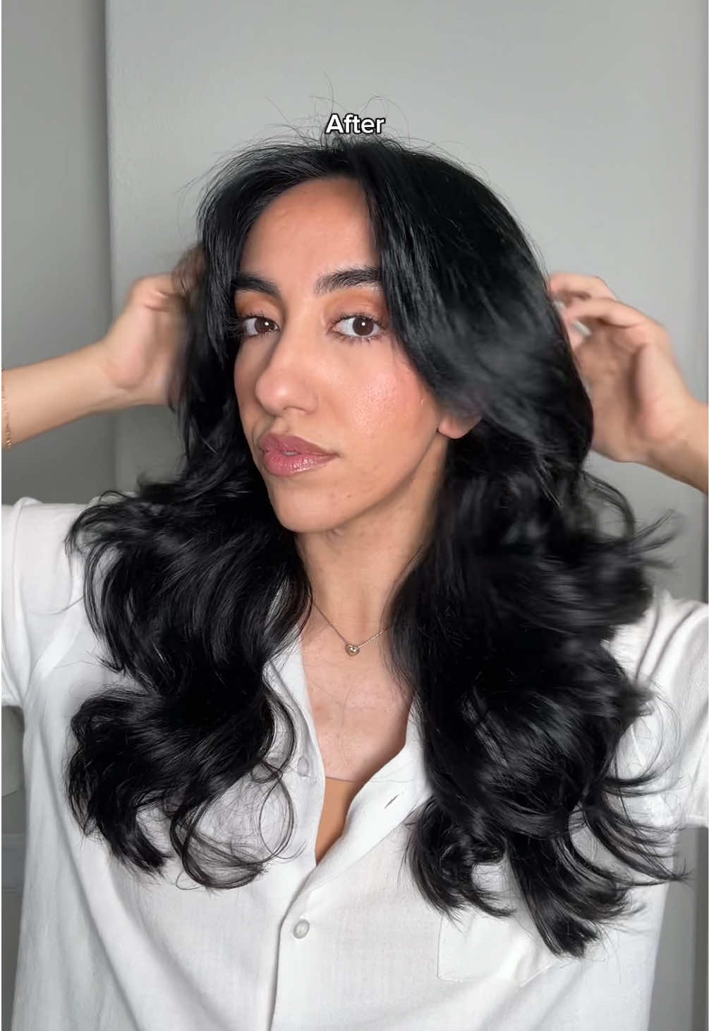 Best hair day thanks to the @Dove Beauty & Personal Care Intensive Repair 10-in-1 Serum Mask! 🤍 #Dovepartner #DoveIntensiveRepair #haircareroutine #hairmask #goodhairday 