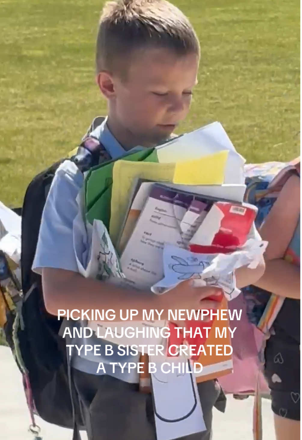 As a type A mom I am screaming !! #typeb #typea #momlife #motherhood #momhumor #fyp 
