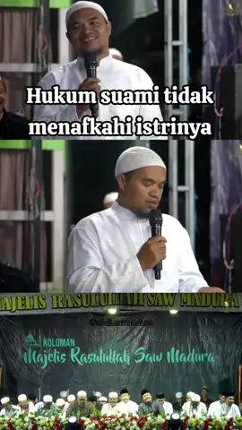 Tanya jawab tentang hukum suami tidak menafkahi istrinya....  simak videonya sampai selesai...  #Tanyajawab #majelisrasulullahsawmadura #tiktokmidia #fyp 