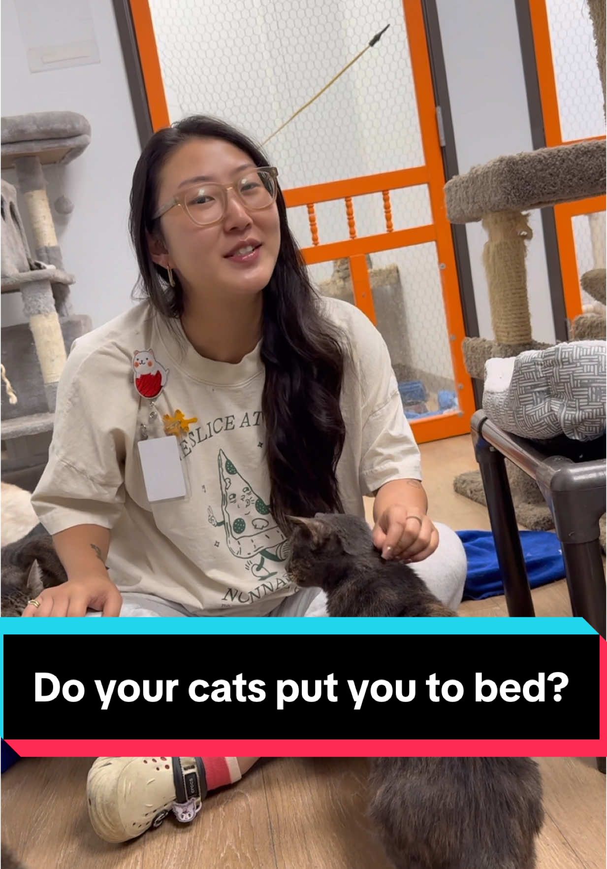 POV: Your cat’s the bedtime boss. Side-eyes. Meows. Hallway pacing. All to make sure you get to bed. Routine or tiny furry tyrant? Drop your cat’s bedtime quirks in the comments! #catsoftiktok #catbehavior #bedtimeboss #catmoments #funnycats #catsareweird #catlife #felinefun #petroutine #catlovers #cattok