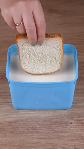 Everyone is adding bread in the ice cream for breakfast, after seeing this genius idea #cooking #Recipe #EasyRecipe #quickrecipes #cook #bread #icecream #breakfast #viral #viraltiktok