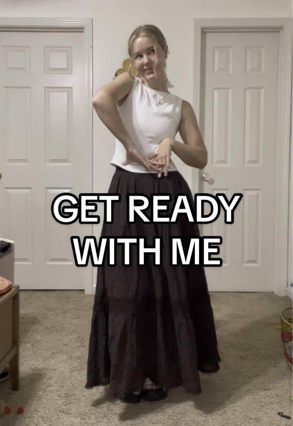 styling my new maxi skirt from @aerie !!! #grwm #getreadywithme #outfitinspo #atlanta #curvyfashion #curvy #petite #petitefashion #maxiskirt #aerie #fyp #tynanfortune 