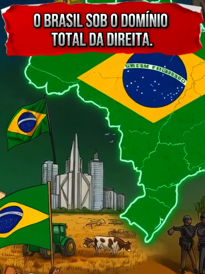 O Brasil sob o domínio total da direita.