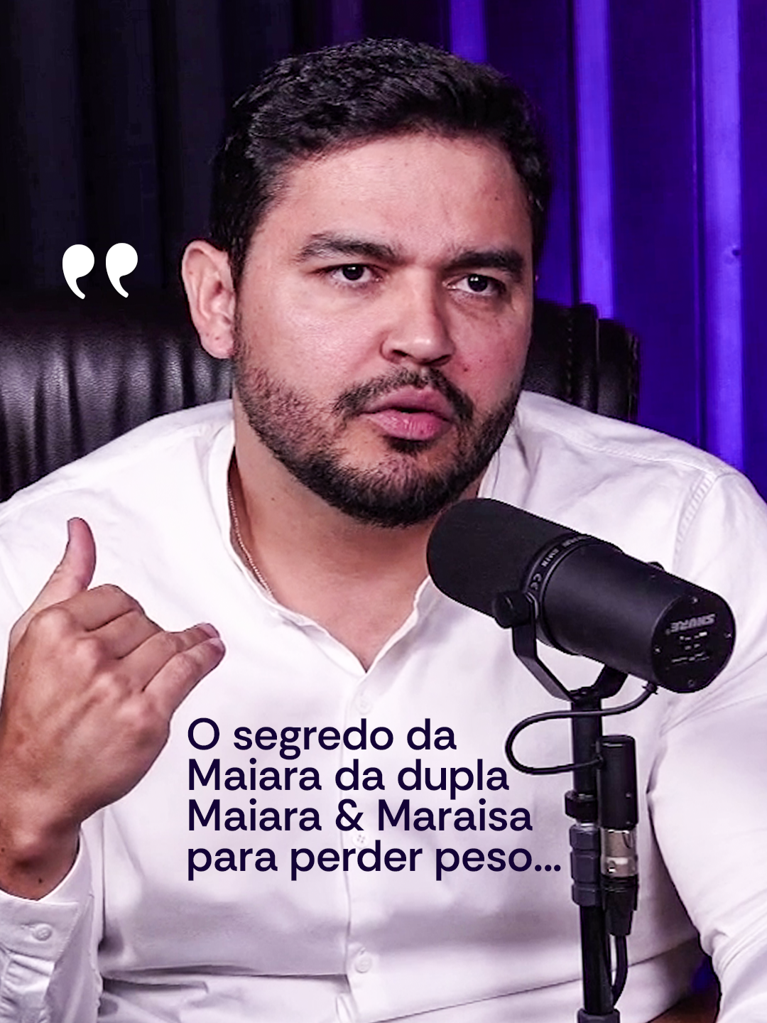 O segredo da Maiara da dupla Maiara & Maraisa para perder peso foi... Ficou curioso? Xegah mais para assistir o episódio completo disponível no YouTube. #gabriellalacerda #podxegah #podcast