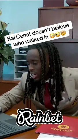 Kai Cenat doesn’t believe who walked in 😳😳🤯 #kaicenat #rayasianboy #fypシ 