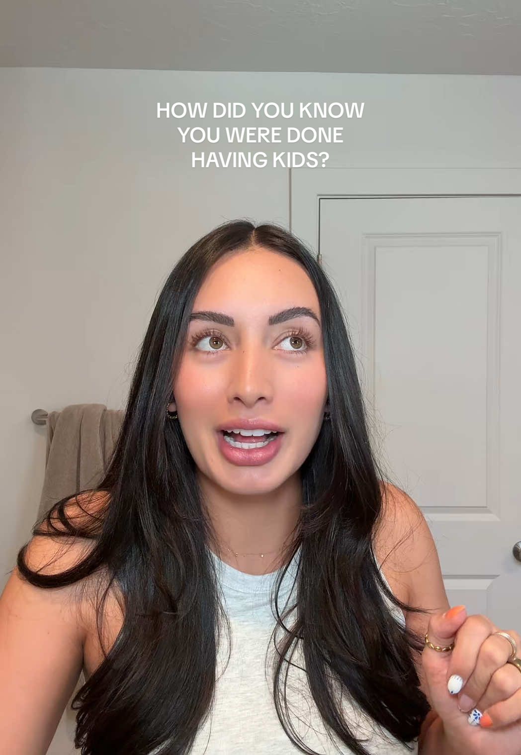 WE ARE DONE (I think)😅😭😂 #momtok #momlife #donehavingkids #oneanddone #momof3 