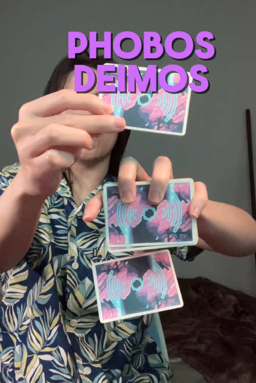 Phobos Deimos #cards #cardist #playingcards #magic #magician #autiscardist 