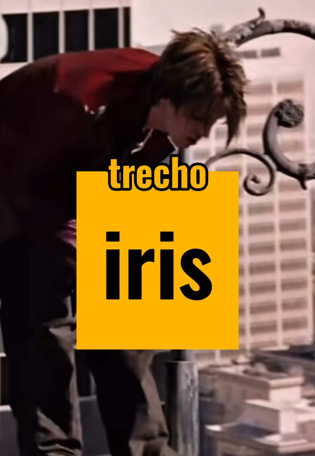 Já que cês animaram, começando aqui então esse quadro de trechos de músicas que são um universo por si só!   Iris é inteira espetacular, mas esse trecho me pega demais. Principalmente pela ênfase que o John traz na voz quando canta ele.   São só duas frases, mas é onde Iris me fisga e não falha em me deixar pensativo cada vez que ouço, que canto junto.   Que hino do Goo Goo Dolls, bicho.   #googoodolls #iris #musica #rock 