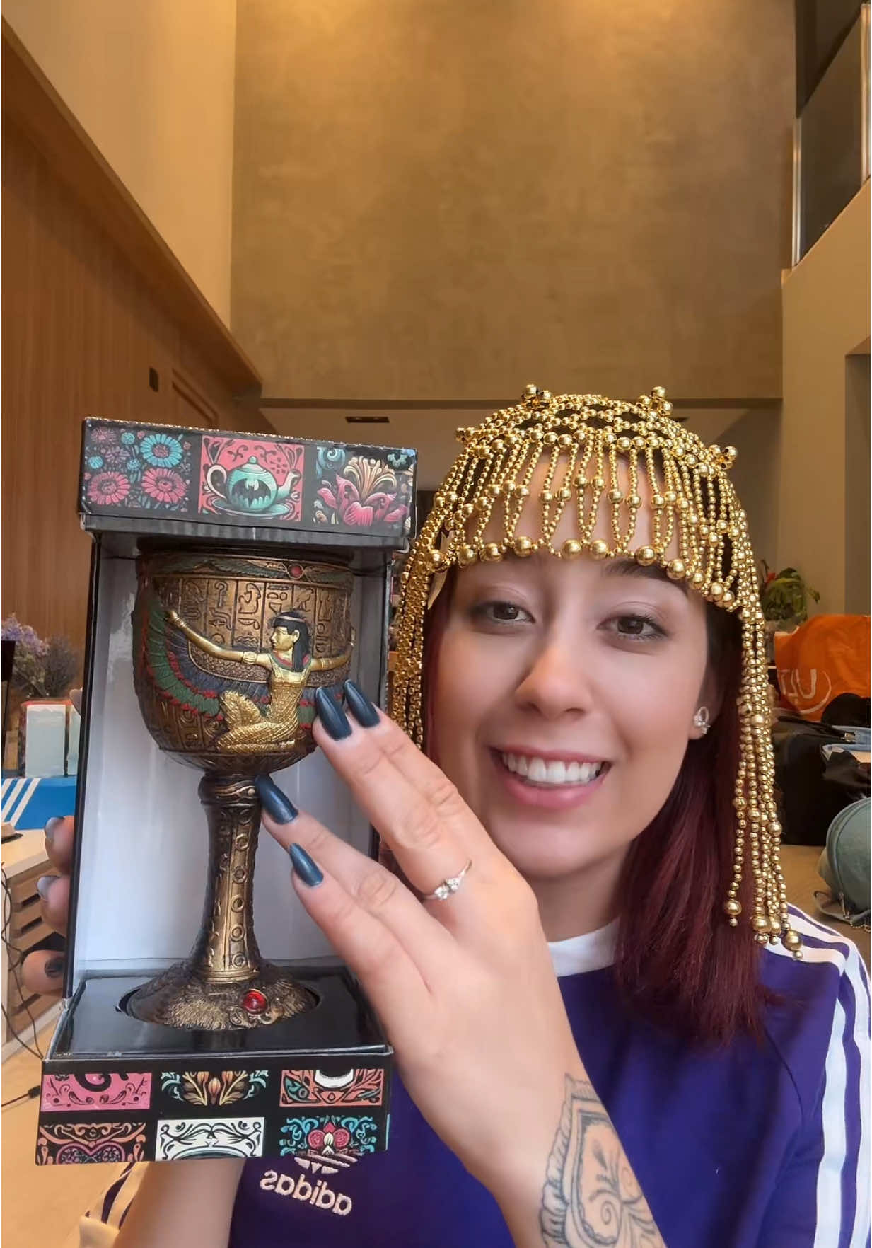 Vai ter Cleópatra sim ! Kkkkkkk #unboxing 