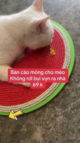 Bàn cao móng cho mèo thư giãn không rơi bụi vụn ra nhà#xuhuongtiktokk #xuhuongtiktok2024 #xuhuongtiktok2024 
