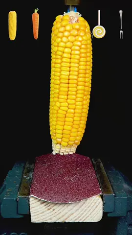 Drilling Corn into sanding paper 🌽😱 #experiment #oddlysatisfying #asmr