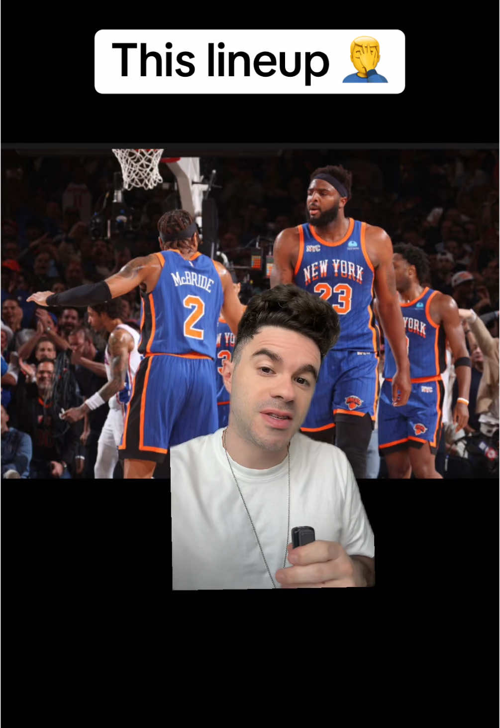 Are changes coming for the #knicks ⁉️🤔 #nyknicks #newyorkknicks #NBA #nbaplayoffs #jalenbrunson #basketball #nbabasketball 