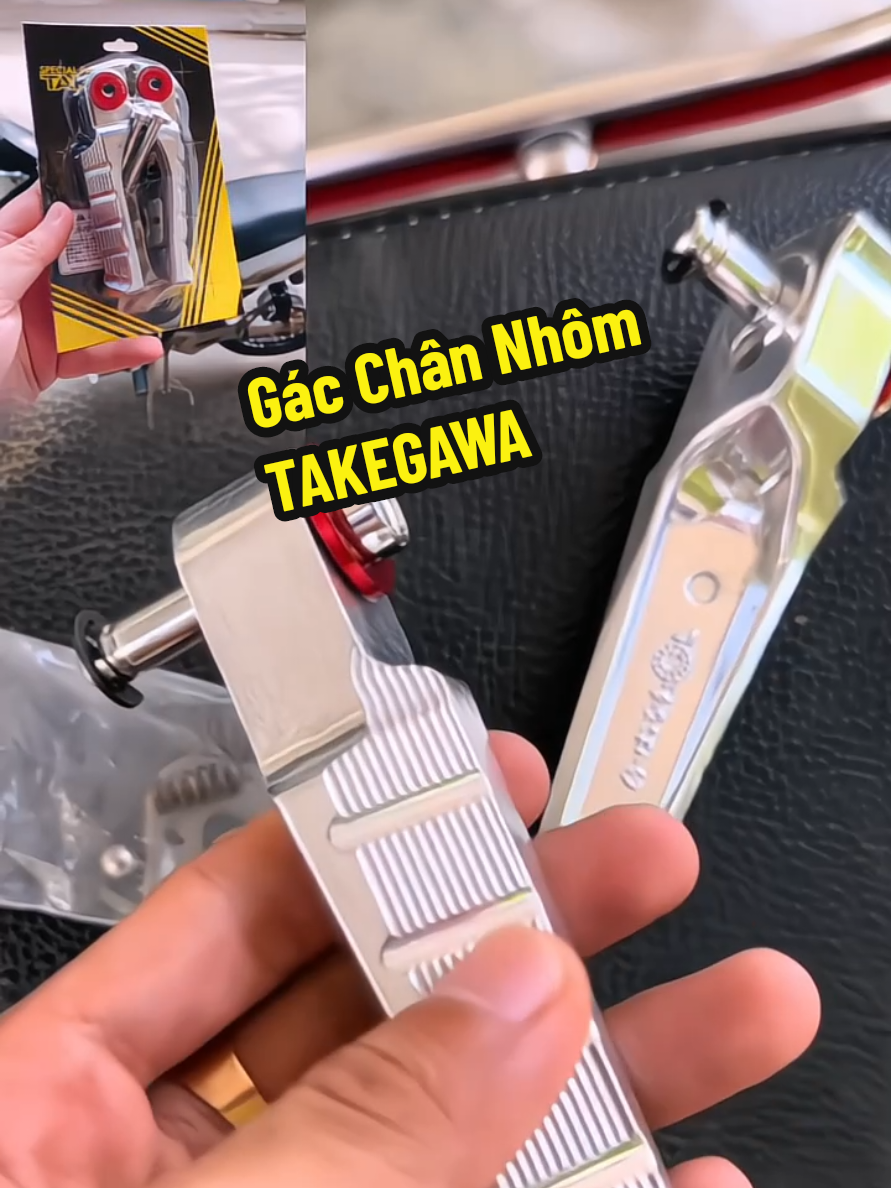 Gác Chân Nhôm TAKE #yenphukienxe #gacchannhom #gacchantakegawa #xedovietnam #xuhuong #lenxuhuong 