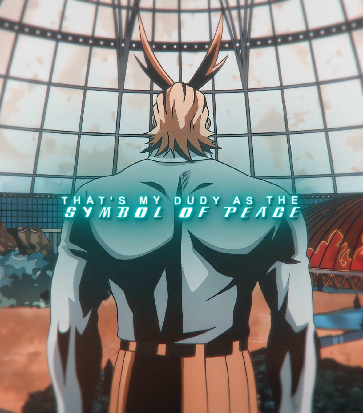 All might the strongest hero 😮‍💨 #anime #mha #myheroacademiaedit #foryou #fyp ( Original content )