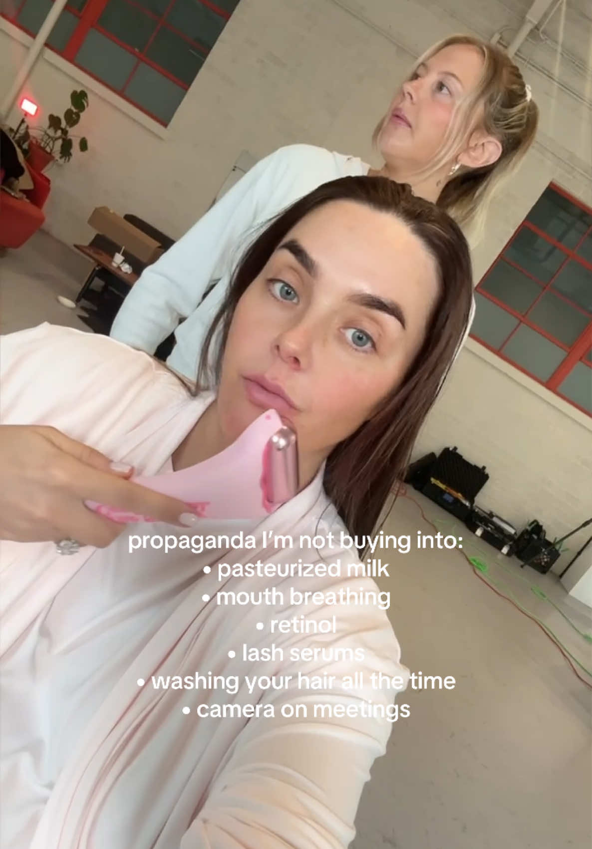 over it ! #healthandwellness #beauty #skincare #mouthtape #rawmilk 