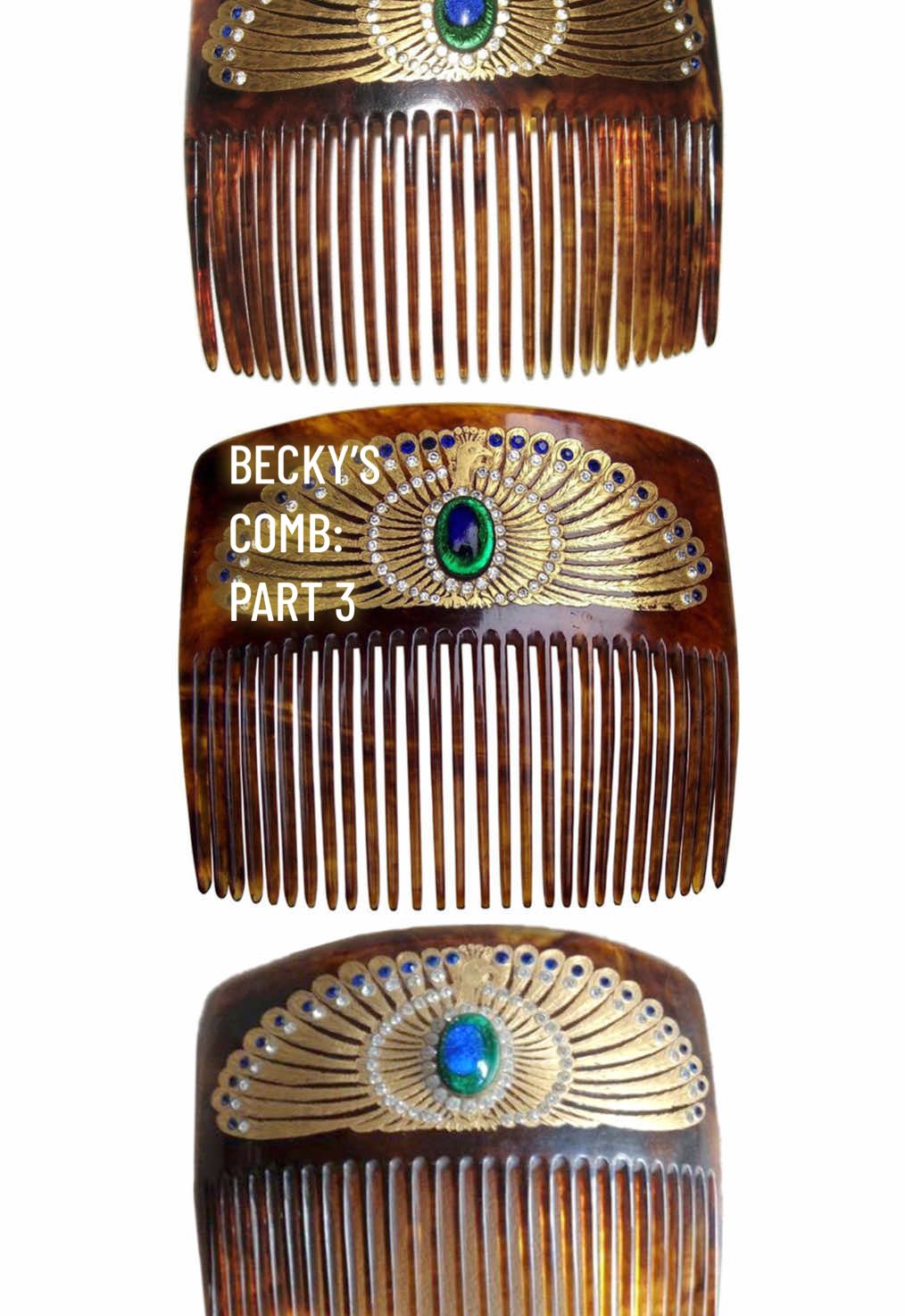 So many of you have a hand in this treatment. Thank you! Now we know what the comb is made of, why it likely fell apart, and what it used to look like. This video mostly focuses on research, so I’ve also released Part 4, which shows visible progress.  #thankyou #artconservation #conservation #artrestoration #restoration #antique #comb #haircomb #accessory #hairaccessory #peacock #gilding #gilded #18kgold #plastic #oldplastic #tortoiseshell #costume #History #historicaldress #frame #repair #grandma #research #analysis #ftir @Lamb 