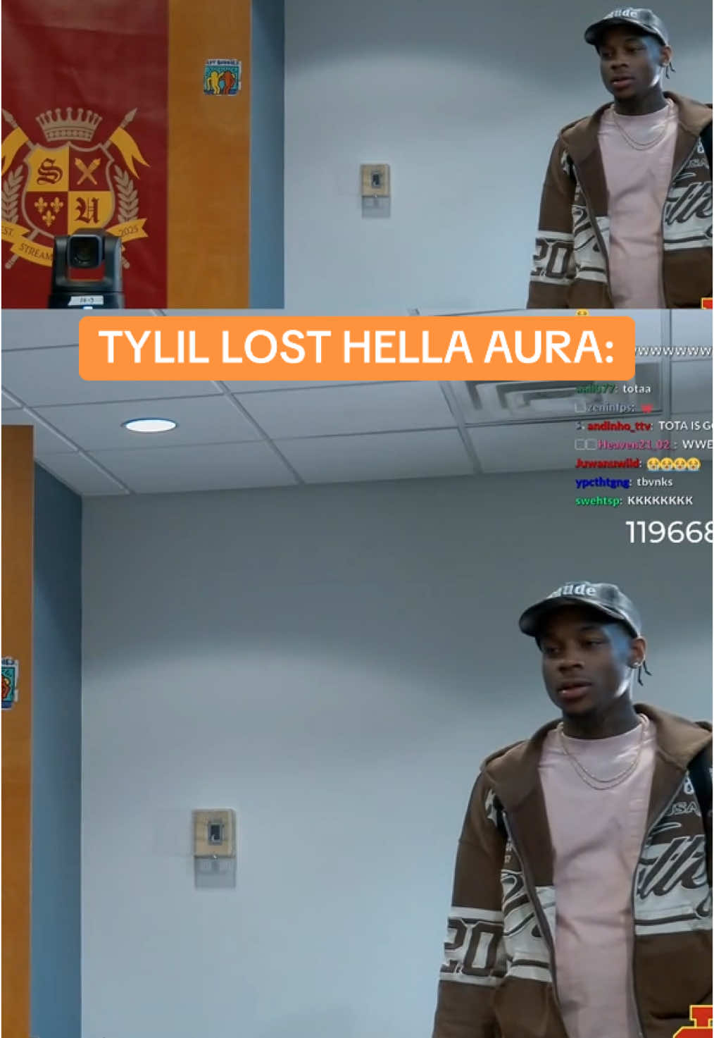 Losing Aura #fyp #clipzbyswip #blowthisup #kaicenat #streameruniversity #tylilshow 