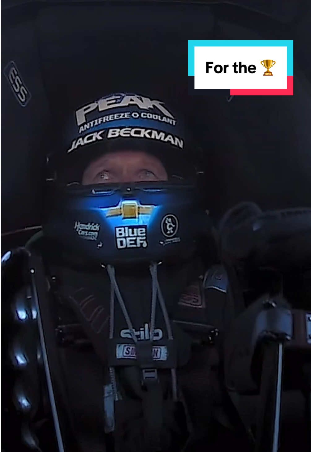 Hang on! We’re going for a ride! #dragracing #nhra #funnycar #winner 