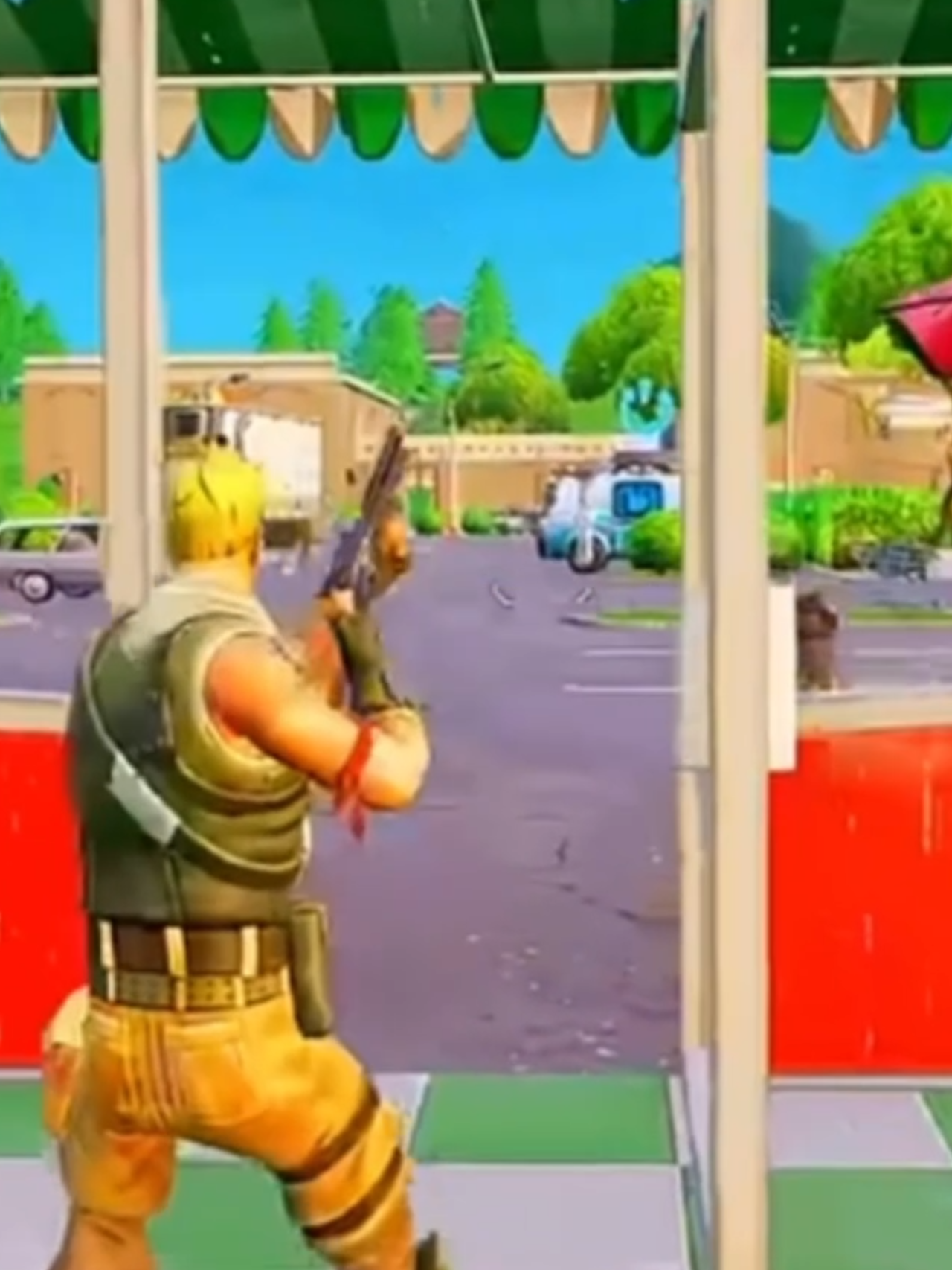 He Think He's in The OG Fortnite Trailer
