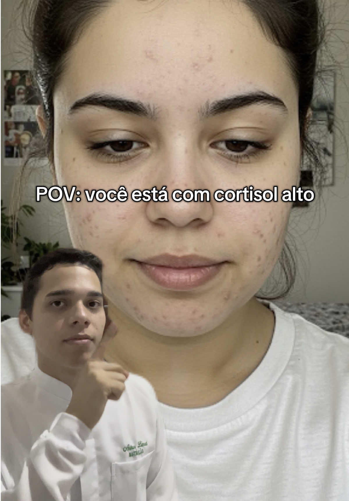 Cortisol alto e seus sintomas 😮‍💨🤯 #nulle #cortisol #foryou #estresse #inflamação #rostodecortisol #sop 
